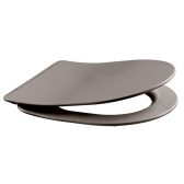 TAUPE, abattant WC Amiral en thermodur
