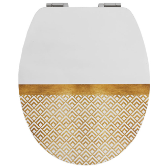 ART DECO CHIC, abattant WC  Diplomat en bois compressé
