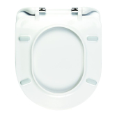 AMIRAL Blanc, abattant WC en thermodur