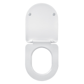 AMIRAL Blanc, abattant WC en thermodur