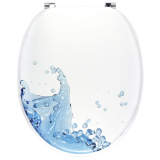 AQUARIUM, abattants WC Woody en bois compressé