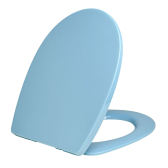 BLEU NORDIQUE, abattant WC Marbella en thermoplastique