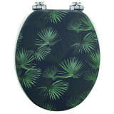DARK JUNGLE, abattant WC en bois compressé