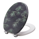 DARK JUNGLE, abattant WC en bois compressé