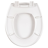 EXPERT, abattant WC blanc thermoplastique