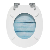 FISH, abattant WC Woody en bois compressé