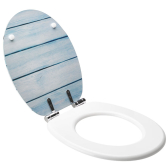 FISH, abattant WC Woody en bois compressé