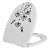 FLEURS, abattant WC Marbella en thermoplastique