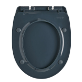 GRIS ARDOISE, abattant WC Marbella en thermoplastique