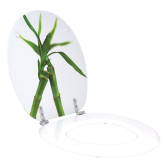 VEGETAL, abattants WC Woody en bois compressé