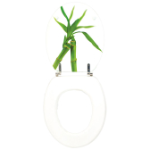 VEGETAL, abattants WC Woody en bois compressé