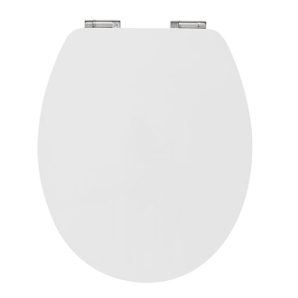 WHITE BAMBOO, abattant WV Diplomat blanc en bois compressé