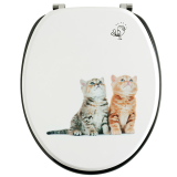 CHATONS, abattants WC Woody en bois compressé