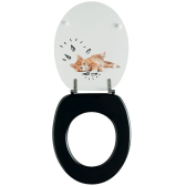CHATONS, abattants WC Woody en bois compressé