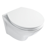 Cuvette wc supendu contemporaine avec abattant Diplomat