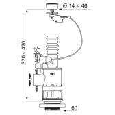 Mécanisme double chasse FLEXIFLOW, labellisé Longtime®