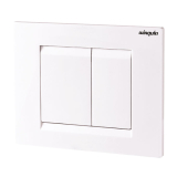 Plaques de commande ESSENTIEL blanche pour wc suspendu