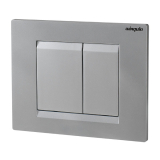 Plaques de commande ESSENTIEL chromée mate pour wc suspendu