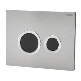 Plaques de commande HOOP alu brossé pour wc suspendu