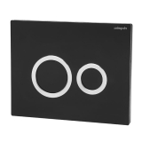 Plaques de commande HOOP noire pour wc suspendu