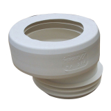 Sortie de cuvette wc excentrée à lèvres
