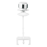 Tirette blanche pour mécanisme de wc wirquin MX