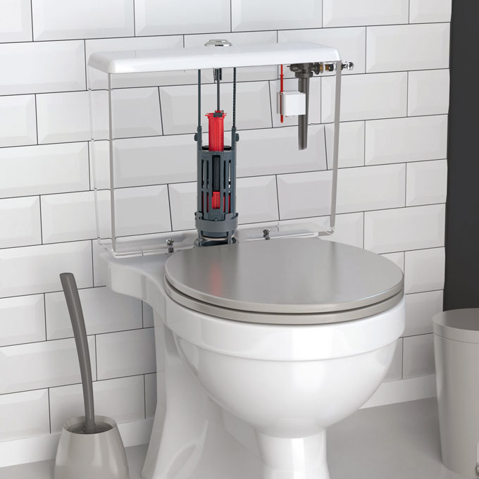 Robinet flotteur pour WC à servo-valve Wirquin Pro