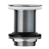 Bonde écoulement libre 19 trous sans trop-plein pour lavabo encastré