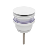 Bonde Quick-clac avec corps de bonde sans trop-plein pour lavabo encastré