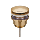 Bonde Quick-clac avec corps de bonde sans trop-plein pour lavabo encastré