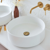 Bonde Quick-clac avec corps de bonde sans trop-plein pour lavabo encastré