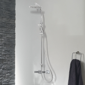 MILANO SWITCH, colonne de douche à connecter sur robinetterie existante