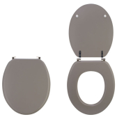 TAUPE MAT, abattants wc