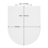 DISCO, abattant WC thermodur