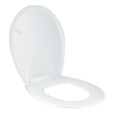 EXPERT, abattant WC blanc thermoplastique