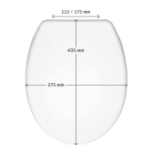 FUJI, abattant WC thermodur