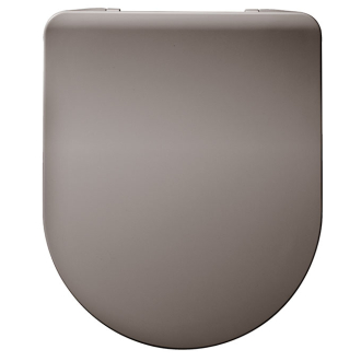 TAUPE, abattant WC Amiral en thermodur