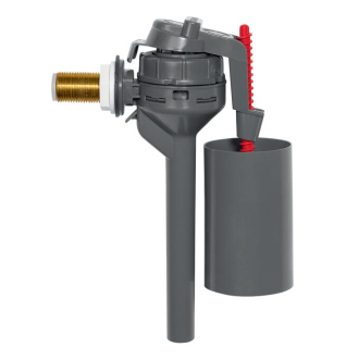 TOPY, robinet flotteur alimentation latérale/servo-valve ultra compact