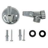 Bride articulée et support pour douchette