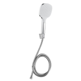 PULSEO, combiné 1 jet chromé